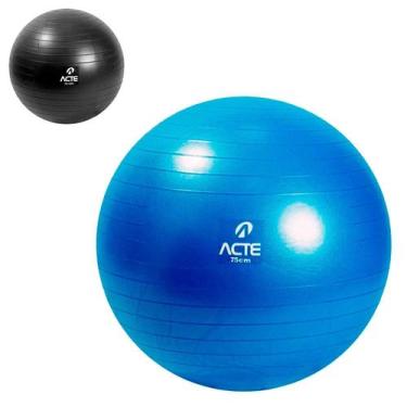 Imagem de Bola De Pilates Yoga Ginástica Abdominal Fitness Com Bomba Portátil Vá