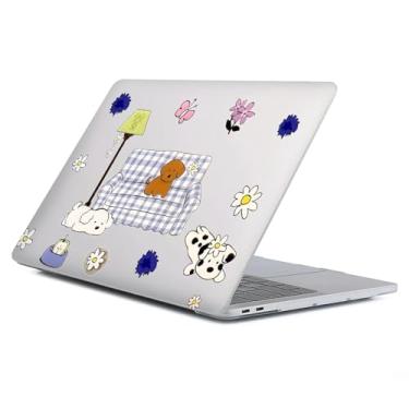 Imagem de Capa compatível com MacBook Air 13 polegadas versão 2022-2018 modelo A2337 M1 M2 A2681, capa protetora de arte para Air13 Retina Display com Touch ID-Dog's Home, 13.3 Air (A1932/A2179/A2337)