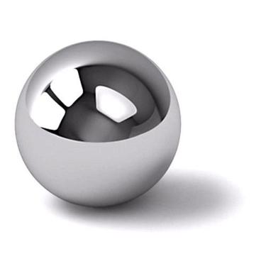 Imagem de LEGO Technic Steel Ball Chrome roda de prata metal mármore pesado pivô rodízio junta de soquete de direção 99948 omnidirecional FLL LME robô robótica 