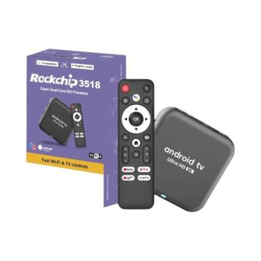 Imagem de Caixa De TV Inteligente Android 14 8K Com Assistente De Voz Do Google,