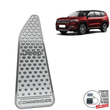 Imagem de Descanso De Pé Em Aço Inox Jeep Commander 2022