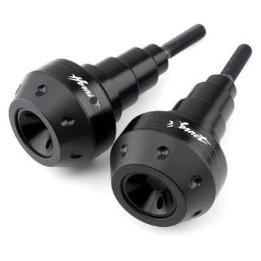 Imagem de Motocicleta New Frame Slider Crash Defend Pads Acessórios de alumínio CNC compatíveis com CB600 Hornet 600 900 CBR600 (preto)