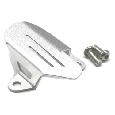 Imagem de BYYINGSUS Acessórios de modificação de motocicleta capa protetora de bloco de proteção de interruptor lateral compatível com F750GS F850GS ADV (prata)