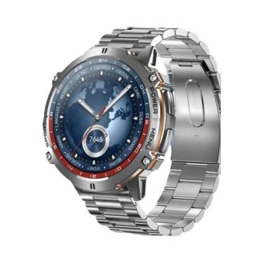 Imagem de Relógio Inteligente Masculino À Prova d'Água 5ATM Com GPS E Bluetooth,