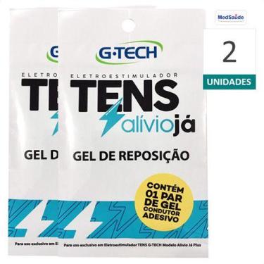 Imagem de 2 Refil Gel de Reposicao Tens G-tech Alivio Ja Plus - GTECH
