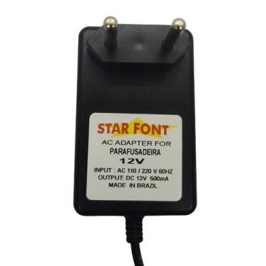 Imagem de Fonte Carregador 12V 500mA para Parafusadeira e Furadeira - no-brand