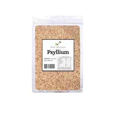 Imagem de Psyllium Husk Puro Natural Suplemento Rico Em Fibras - 500g