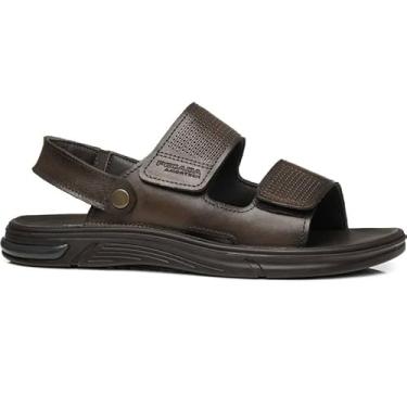 Imagem de Sandália Pegada Masculino em Couro