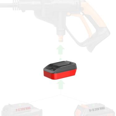 Imagem de Adaptador para ferramentas Worx de 20 V, compatível com Black+Decker LBXR20 e Porter Cable PCC680 baterias de iões de lítio de 20 V (não Ni-CD de 18 V) - apenas alimentação (sem carga) - 1 adaptador