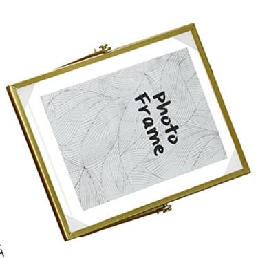 Imagem de Zhjvihx Porta-retratos de Parede, Porta-retratos Decorativo Inovador de 4 Polegadas Geométrico para Armário de Vinho para Sala de Estar para Escritório para Estudo