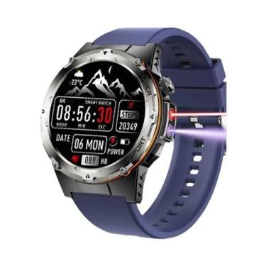 Imagem de Relógio Inteligente Masculino À Prova d'Água 3ATM Com GPS 2025 Swim T-