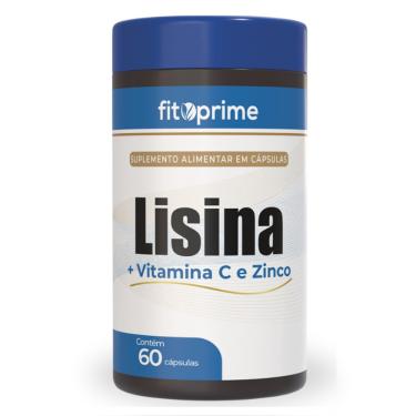 Imagem de LISINA + VITAMINA C E ZINCO 500MG 60CPS FITOPRIME