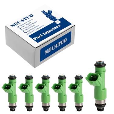 Imagem de Conjunto de 6 injetores de combustível - Compatível com Nissan 350Z Altima Maxima Murano Quest Infiniti EX35 FX35 G35 M35 Q50 Q70 QX60 3.5L - Substitui 16600JA10A FJ1017 2-39084