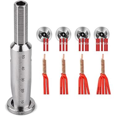Imagem de Ferramenta universal de torção de fios, cabo elétrico, conector rápido, decapador de fios de torção automática, furadeira Twister