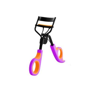 Imagem de Modelador de cílios, para qualquer formato e tamanho de olho, fácil de segurar e usar, laranja roxo, 1 peça