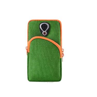 Imagem de Braçadeira de corrida esportiva, braçadeira para celular, suporte de braço de exercício para corrida, bolsa esportiva para todos os fins, academia, exercícios, braçadeira de telefone - 9