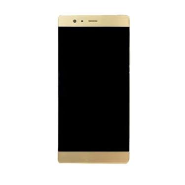 Imagem de Para Huawei P9 Plus Tela LCD Touch Screen Painel Digitalizador Substituição P9Plus VIE-L09 VIE-L29 VIE-AL10 (Dourado com Moldura)