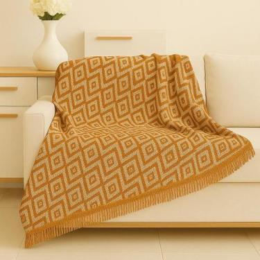 Imagem de Manta para Sofa 2 ou 3 Lugares Retrátil King 2,30x1,70m Algodão com Fr