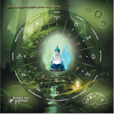Imagem de Toalha dos Gnomos - Mandala para Oráculo e Altar - no-brand