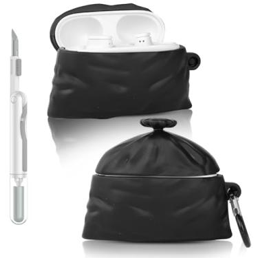 Imagem de Capa para fones de ouvido Beats Studio Buds/Buds Plus | Capa protetora de carregamento de silicone | com kit de limpeza e mosquetão | Design de pele de vários estilos | Capa para meninos meninas