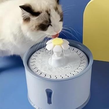 Imagem de Bebedouro Fonte de Água Automatico Com Filtro De Impurezas Para Pets, 2,4L,