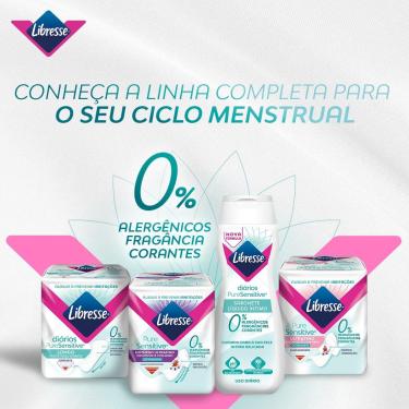 Imagem de Absorvente Libresse Pure Sensitive Ultrafino com Abas 10 Unidades
