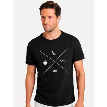 Imagem de Camiseta Reserva Masculina A Maior Tardezinha Preta, XL/GG