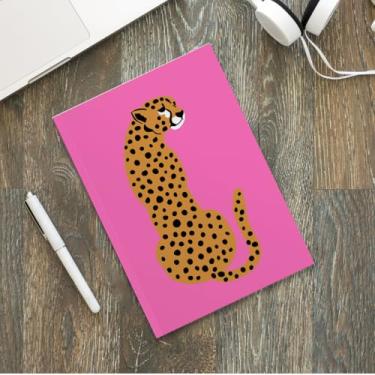 Imagem de Caderno de leopardo de capa macia, caderno para anotações, agenda, agenda, diário de viagem, presentes para amantes de leopardo