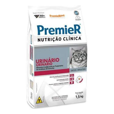 Imagem de Ração Para Gatos Adultos 1,5kg Premier Nutrição Clínica Urinário - Pre
