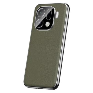 Imagem de Verde, X9Pro, capa FWYANZH para Oppo Find X9/X9pro, capa de telefone com borda macia à prova de choque, capa de couro com proteção de lente para câmera completa