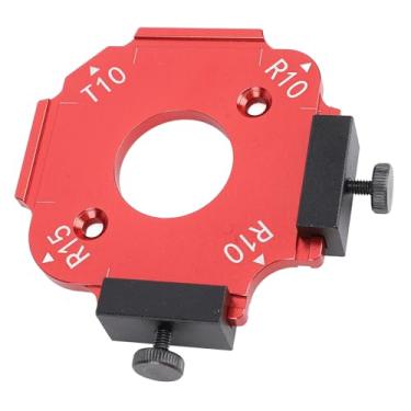 Imagem de Garosa Modelo de Raio de Canto Redondo, Gabarito de Carpintaria de Liga de Alumínio para R10 T10 R15, Acessório de Mesa de Roteador para Corte de Preciso Em Projetos DIY