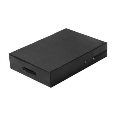 Imagem de harayaa Almofada de queda para levantamento de peso com alça de transporte fácil, haltere leve para academia, proteção contra ruídos e proteção para o chão, 50cmx50cmx15cm