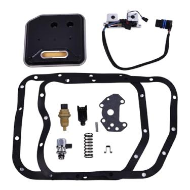 Imagem de HOLDWELL Kit de atualização de serviço de solenoide de transmissão 52118500AB 4617210 compatível com Dodge Ram 1500 2500 3500 Dodge Dakota Durango Jeep Grand Cherokee