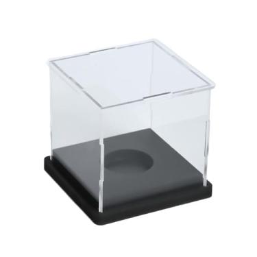 Imagem de YIJU Expositor de Acrílico para Bolas de Beisebol, Suporte em Formato de Cubo para Armazenamento e Exibição, Ideal para Casa e Escritório.