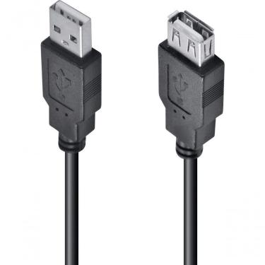 Imagem de Cabo Usb A Macho X Usb A Femea 2.0 - 3m Extensor - Uamaf-3