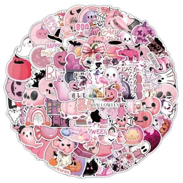 Imagem de Pacote de adesivos Horror Bloody Handprints Vampire Lips x50