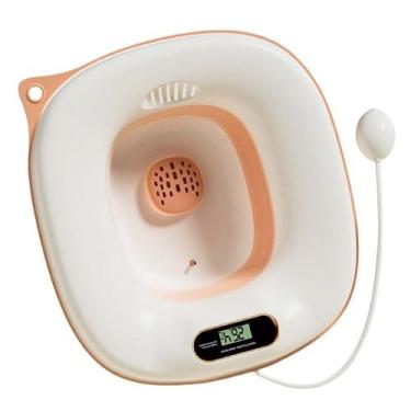 Imagem de Bacia de banho portátil com flusher para cuidados de opção de controle de temperatura(Há uma exibição)