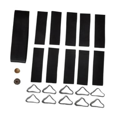 Imagem de Colaxi Conjunto de 10 Peças de Fivela Triangular para Reparo de Trampolim