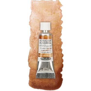 Imagem de Schmincke - HORADAM AQUARELL, Super Granulação, Laranja Deserto 14 922 001, tubo de 5 ml, cores granuladas muito fortes, melhores aquarelas super granuladas