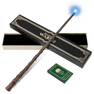 Imagem de CaptainWiz Light Up Magic Wizard Wand with White Lighting Rechargeable Illuminating Witch Sorcerer Wand for Kids Cosplay Collection, Focus