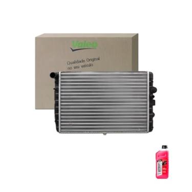 Imagem de Kit Radiador VW Gol 95 Sem Ar Condicionado + Aditivo Radiador DNK Rosa Concentrado