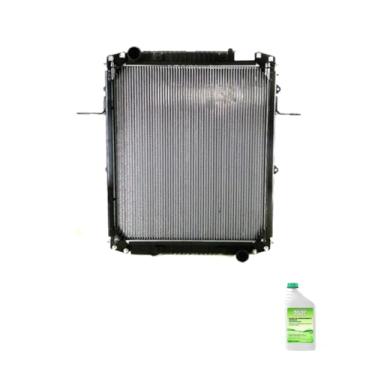 Imagem de Kit Radiador Ford Cargo 1717E 10L + Aditivo Radiador MWM Mparts Conc Verde Dies