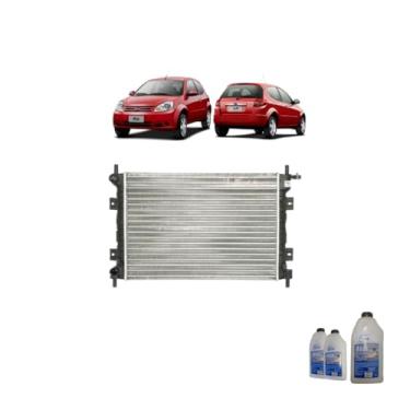 Imagem de Kit Radiador Ford Fiesta/Ká 1.6 2009/2011 Com Água Desmineralizada