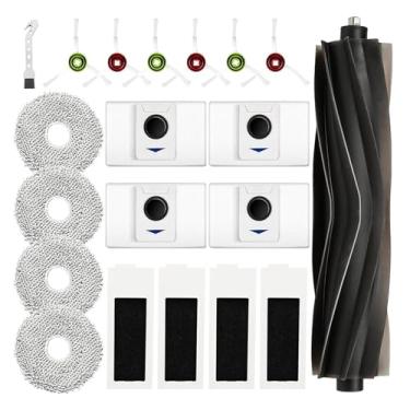 Imagem de Replacement Parts Compatible With Ecovacs Deebot T20 OMNI/T20/T20 Max/T20 Pro Vacuum Main Side Brush Mop Pad Filter Dust Bag
