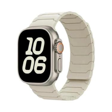 Imagem de Pulseira Magnética De Silicone Para Apple Watch Ultra 2 49mm 44mm 45mm