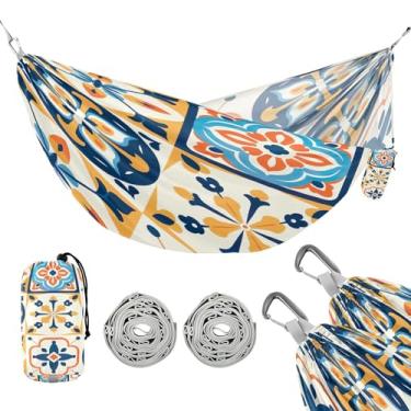 Imagem de ATTX Rede mexicana de cerâmica para acampamento – Redes leves e portáteis, capacidade de 150 kg para uso interno, caminhadas, mochilão, viagens, quintal, praia (630)