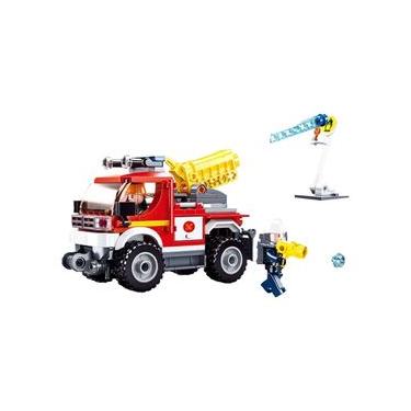 Imagem de Blocos de Montar Caminhão de Bombeiro 192 Peças Multikids - BR2306 BR2306