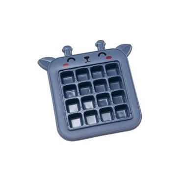 Imagem de Forma de Gelo Divertida Infantil Girafa Azul 16 cavidades