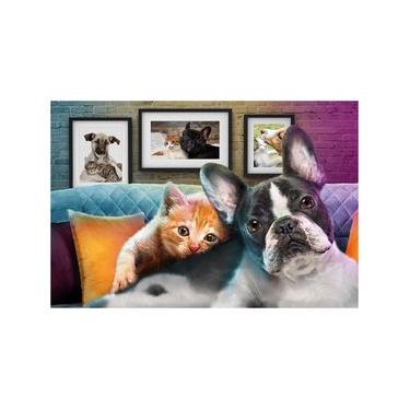 Imagem de Quebra-cabeça 200 peças Melhores Amigos