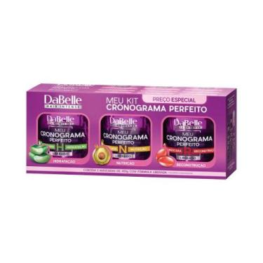 Imagem de Kit Máscaras Capilar Dabelle Meu Cronograma Perfeito (3 Produtos)